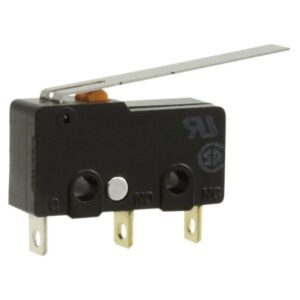 Mikrokytkin, 22,6mm lattavipu, 5A 250VAC