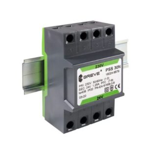 AC muuntaja DIN-kiskoon 24V 30VA