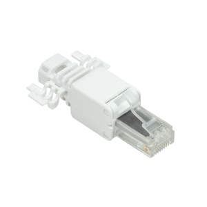 RJ45-liitin CAT6A, UTP, työkaluvapaa
