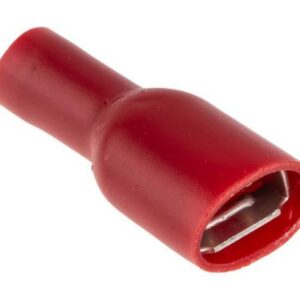 Lattaliitin naaras 4.8×0.5mm punainen, suojattu