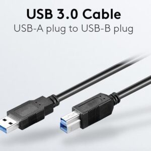 USB3.0 Kaapeli USB-A / USB-B 3.0m