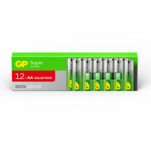 GP Super Alkaline paristo AA, 12kpl/pkt